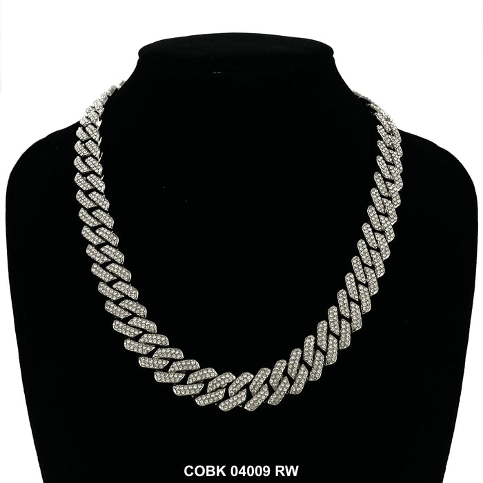 14 MM Hip Hop Chain COBK 04009 RW - ChainsOnly