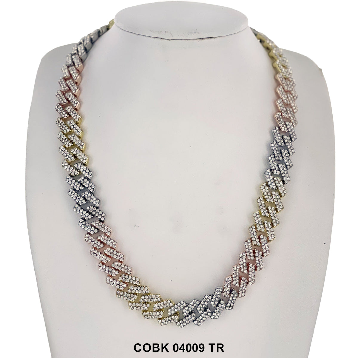 14 MM Hip Hop Chains COBK 04009 TR Chain - ChainsOnly