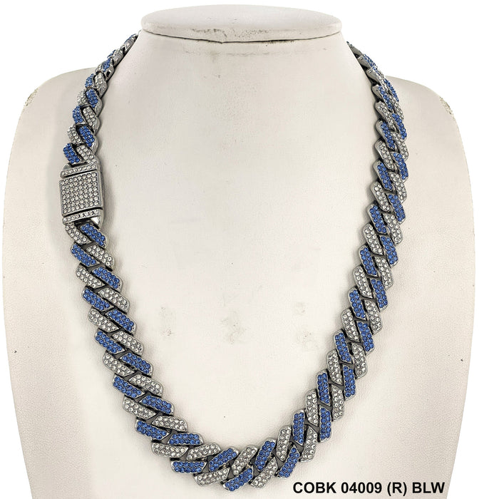 14 MM Hip Hop Chain COBK 04009 (R) BLW - ChainsOnly