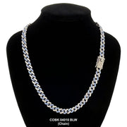 8 MM Hip Hop Chain COBK 04010 BLW - ChainsOnly