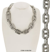 18 MM Hip Hop Chain COBK 04188 RW - ChainsOnly