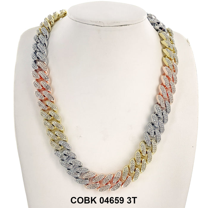 15 MM Hip Hop Chain COBK 04659 TR - ChainsOnly