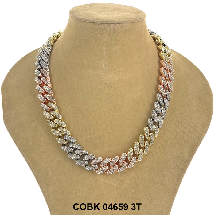 15 MM Hip Hop Chain COBK 04659 TR - ChainsOnly