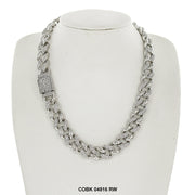 14 MM Hip Hop Chain COBK 04816 RW - ChainsOnly