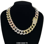19 MM Hip Hop Chain COBK 04840 TR - ChainsOnly
