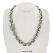 12 MM Hip Hop Chain COBK 05543 RW - ChainsOnly