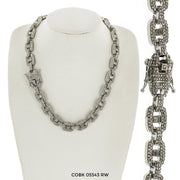 12 MM Hip Hop Chain COBK 05543 RW - ChainsOnly