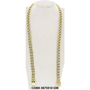 10 MM Hip Hop Chain COBK 0675510 GW - ChainsOnly