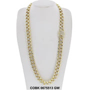 13 MM Hip Hop Chain COBK 0675513 GW - ChainsOnly