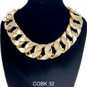 32 MM Hip Hop Chain COBK 32 - ChainsOnly