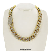 15 MM Hip Hop Chain COBK 04659 GW - ChainsOnly