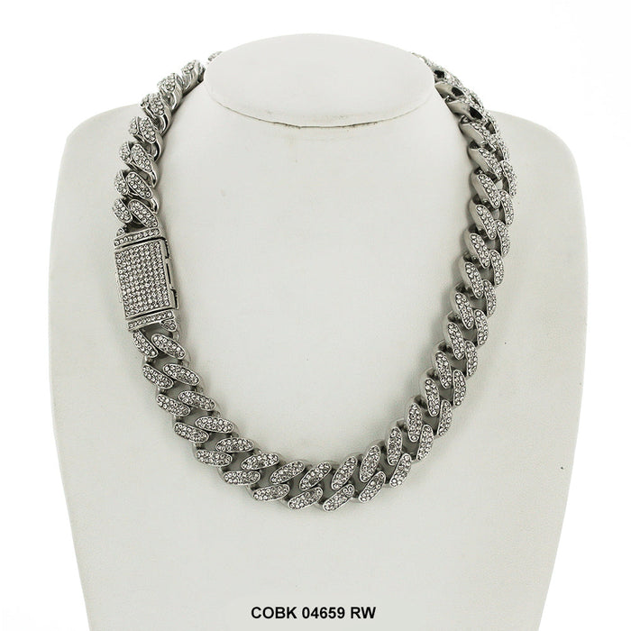 15 MM Hip Hop Chain COBK 04659 RW - ChainsOnly