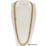 9 MM Hip Hop Chain COBL 001 GW - ChainsOnly