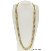 13 MM Hip Hop Chain COBL 002 GW - ChainsOnly
