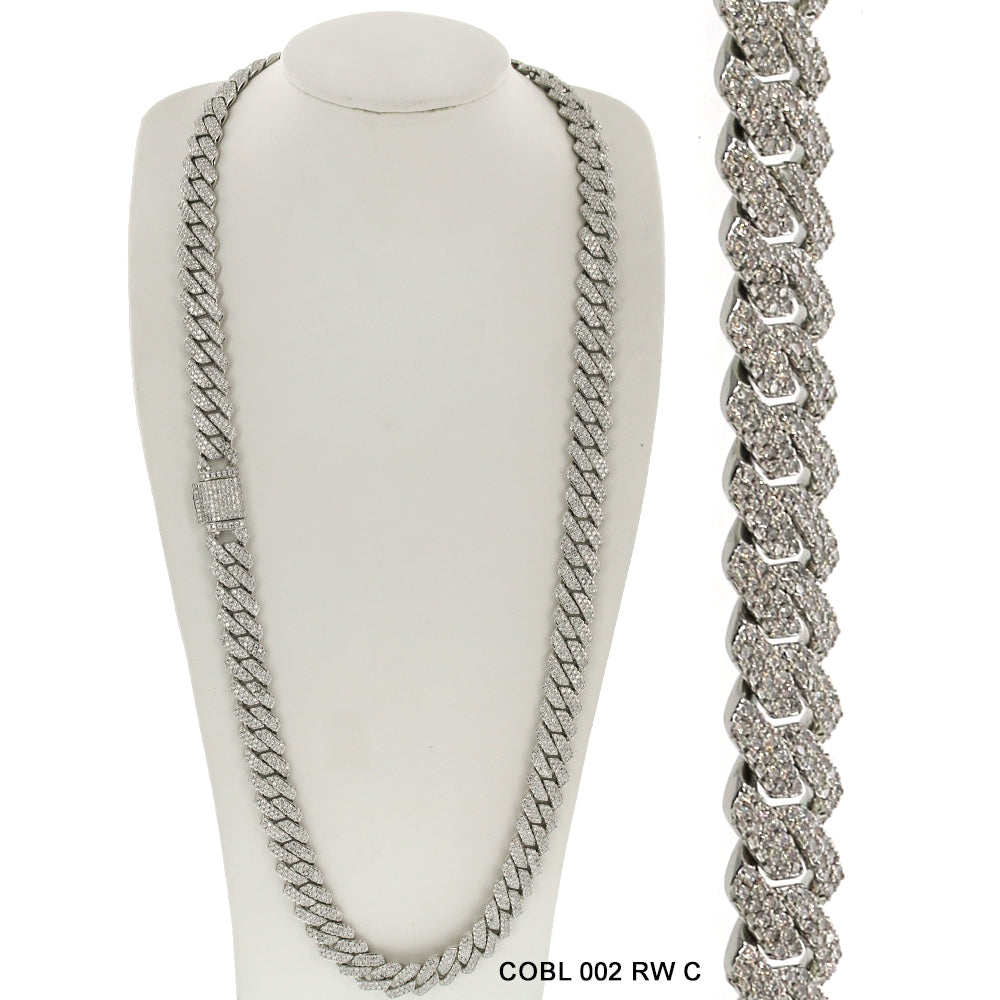 13 MM Hip Hop Chain COBL 002 RW - ChainsOnly