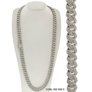 13 MM Hip Hop Chain COBL 002 RW - ChainsOnly