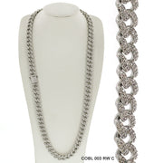 12 MM Hip Hop Chain COBL 003 RW - ChainsOnly