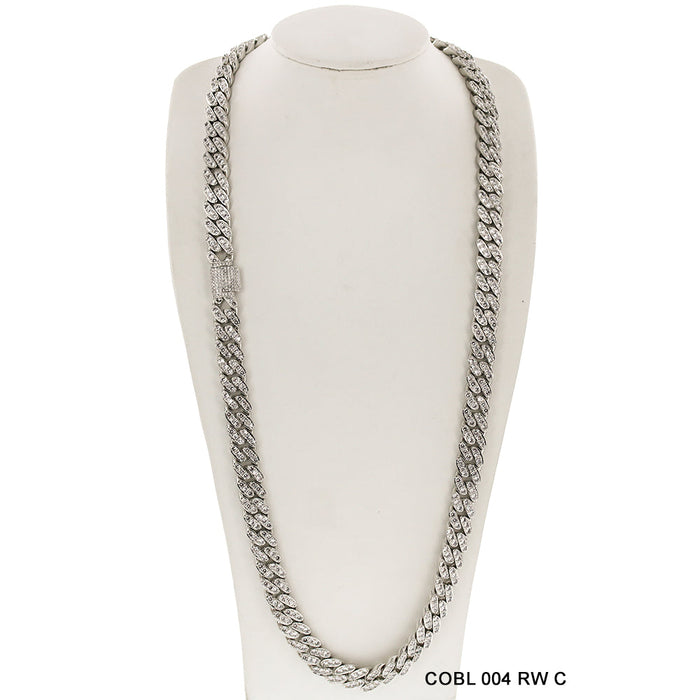 12 MM Hip Hop Chain COBL 004 RW - ChainsOnly