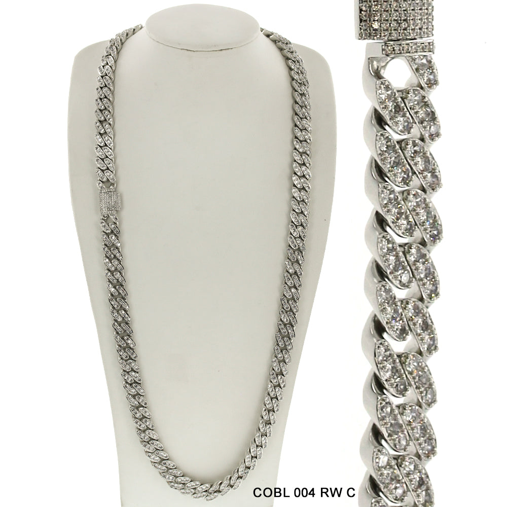 12 MM Hip Hop Chain COBL 004 RW - ChainsOnly