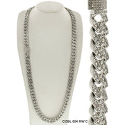 12 MM Hip Hop Chain COBL 004 RW - ChainsOnly