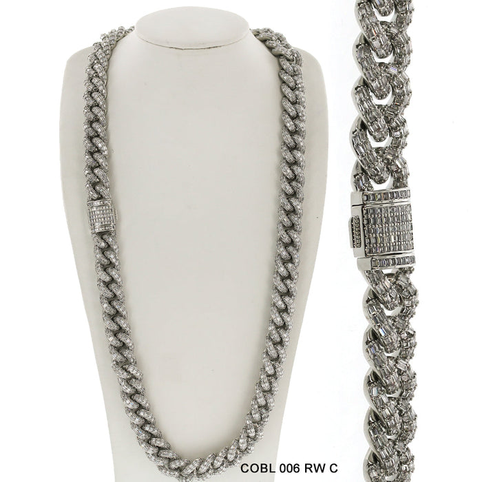 16 MM Hip Hop Chain COBL 006 RW - ChainsOnly