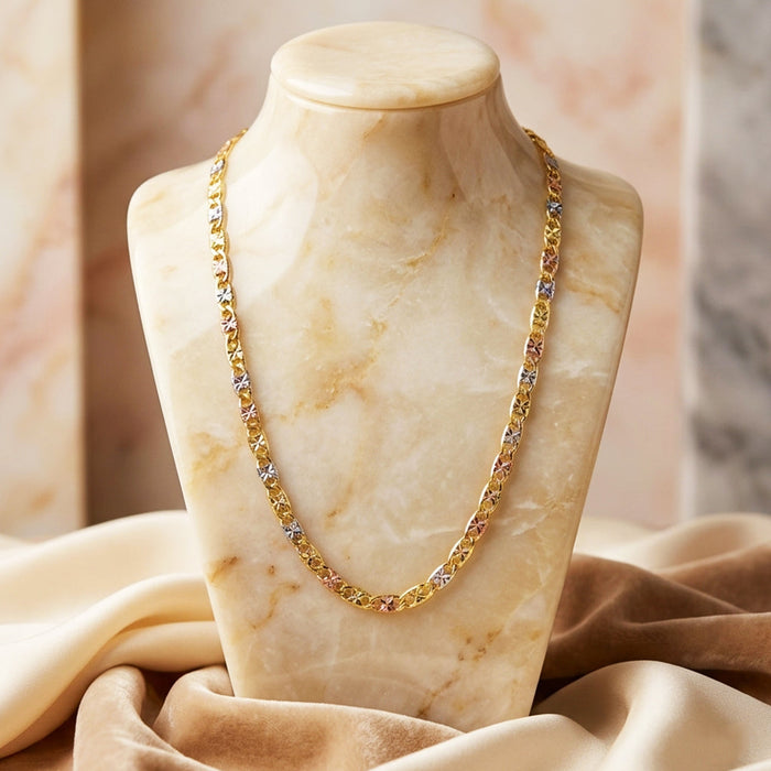 4 MM V Flower Chain CVG3T 4 - ChainsOnly