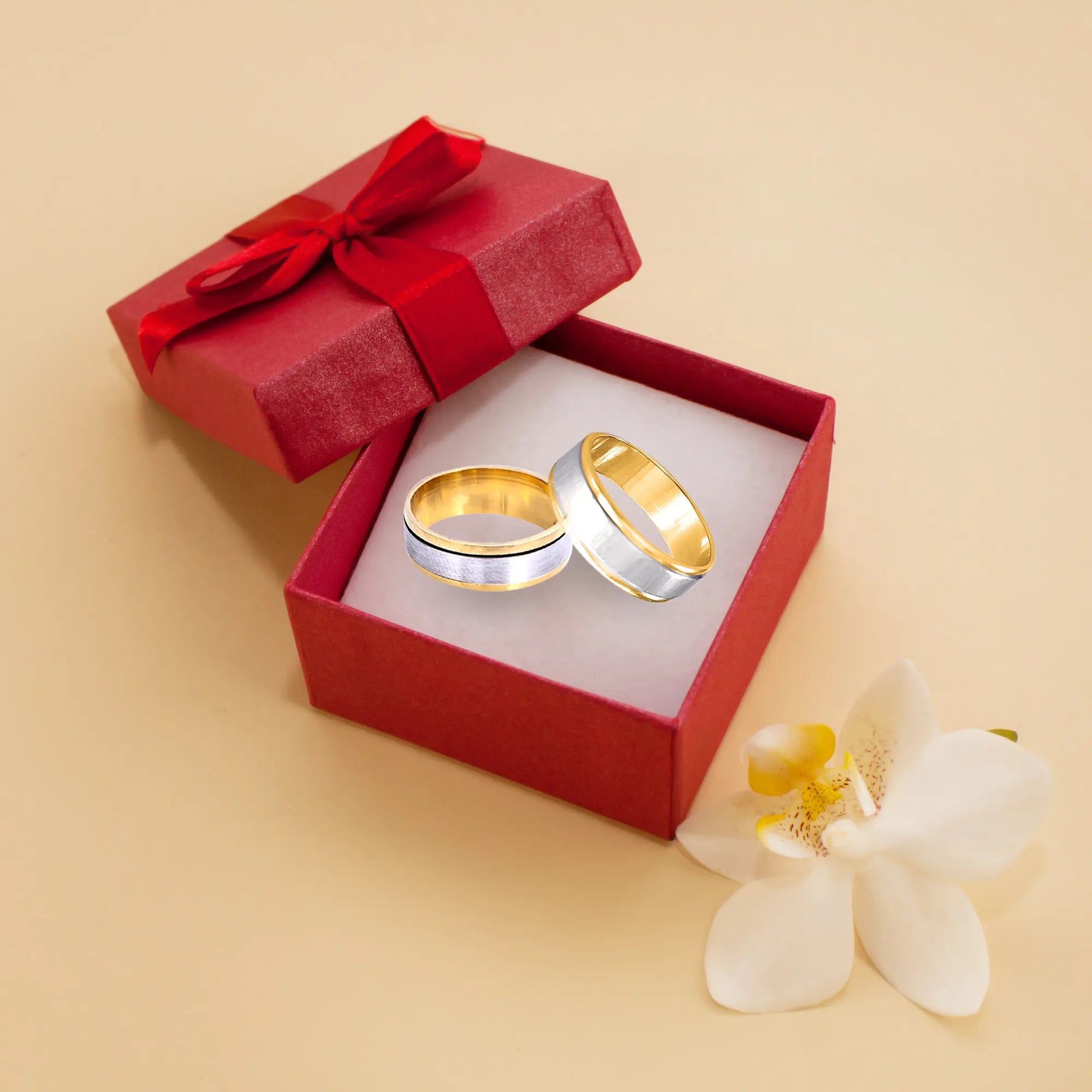Band ring, wedding jewelry