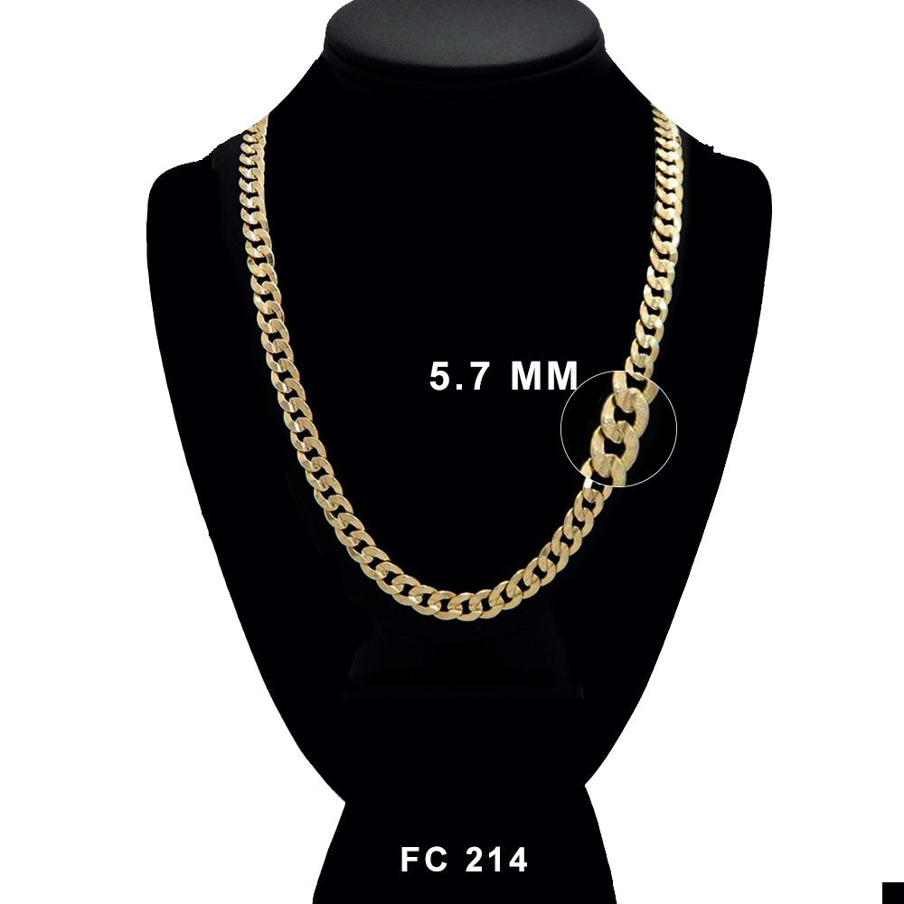 5.7 MM Diamond Cut Cuban Chain FC 214 G - ChainsOnly