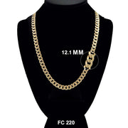 12.1 MM Diamond Cut Cuban Chain FC 220 G - ChainsOnly