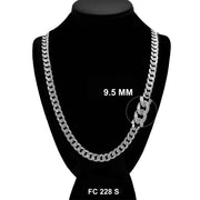 9.5 MM Diamond Cut Conclave Cuban Chain FC 228 S - ChainsOnly