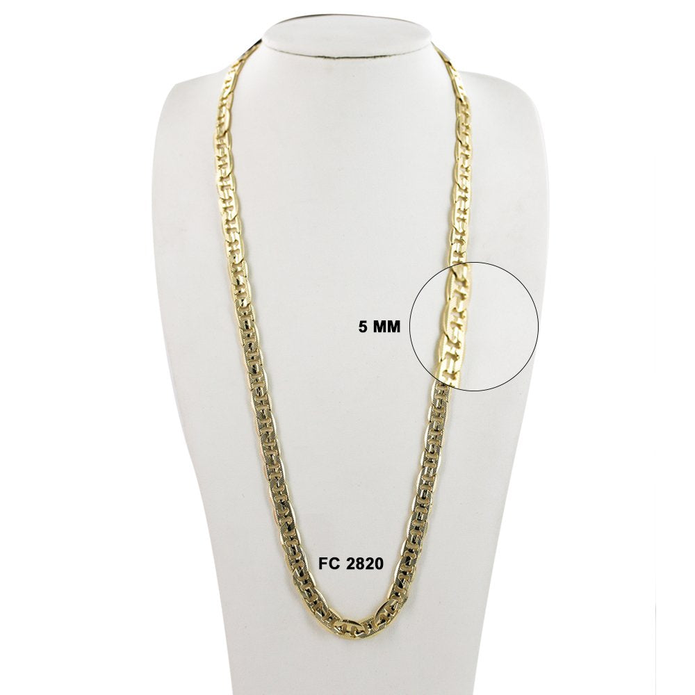 5 MM Diamond Cut G Chain FC 2820 G - ChainsOnly