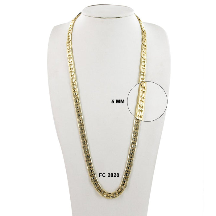 5 MM Diamond Cut G Chain FC 2820 G - ChainsOnly