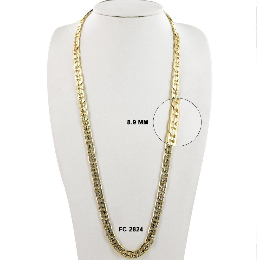 8.9 MM Diamond Cut G Chain FC 2824 G - ChainsOnly