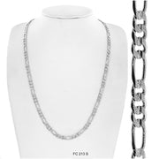 4.8 MM Diamond Cut Figaro Chain FC 213 S - ChainsOnly