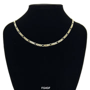 4 MM Figaro Chain FG4GF - ChainsOnly