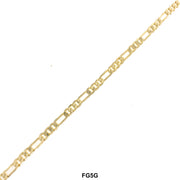 5 MM Figaro Chain FG5G - ChainsOnly