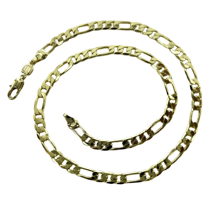 5 MM Figaro Chain FG5GF - ChainsOnly