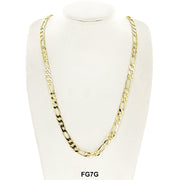 7 MM Figaro Chain FG7G - ChainsOnly