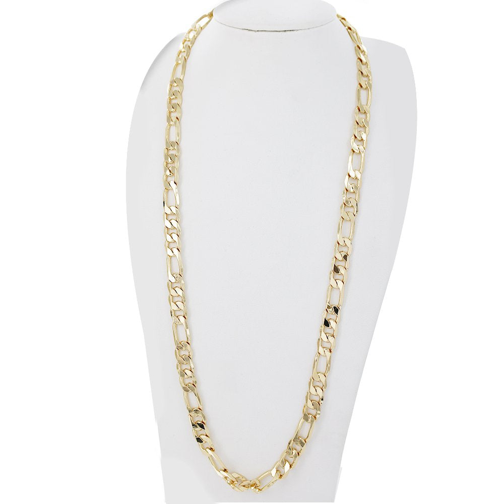 9.5 MM Figaro Chain FG95G 26" - ChainsOnly