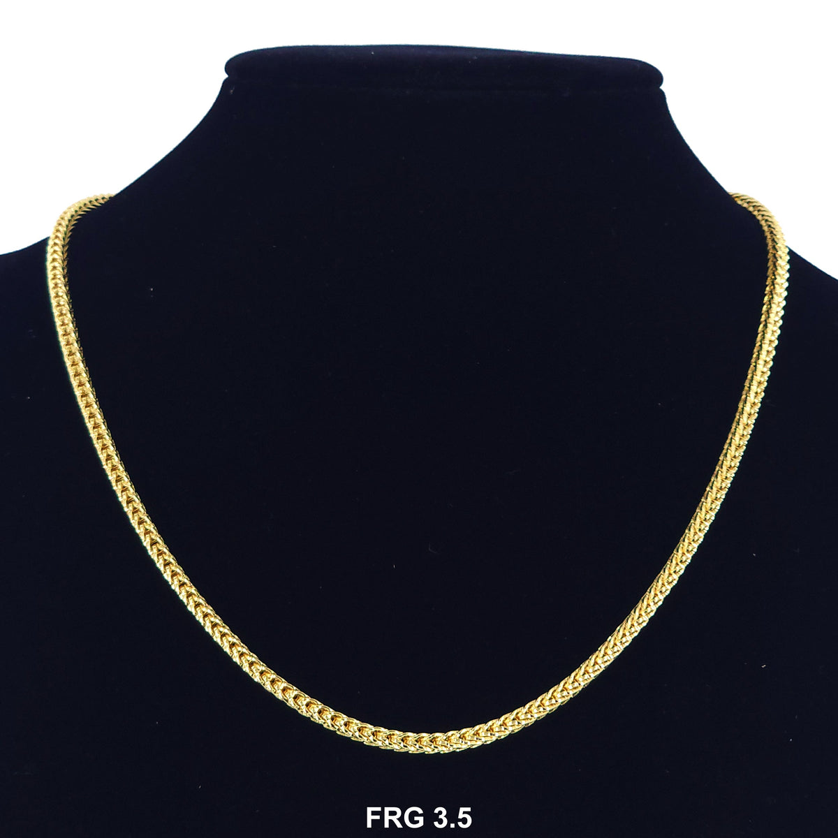 3.5 MM Franco Style Chain FRG 3.5 - ChainsOnly
