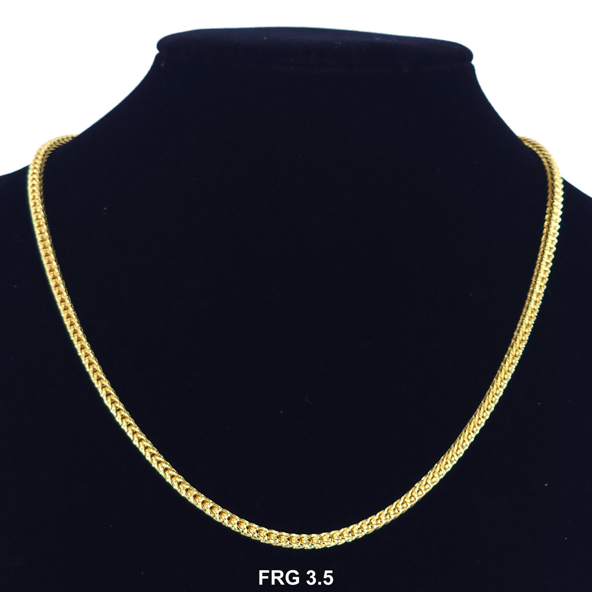 3 MM Franco Style Chain FRG 3 - ChainsOnly