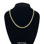 5 MM Franco Style Chain FRG 5 - ChainsOnly