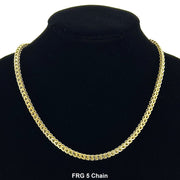 5 MM Franco Style Chain FRG 5 - ChainsOnly