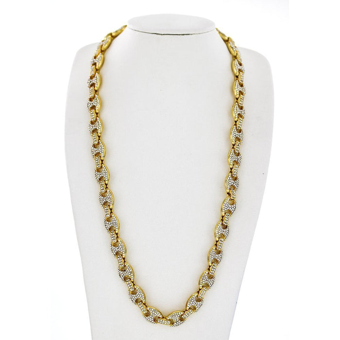 15 MM Full Stones Chain FSC 1006 (G) - ChainsOnly