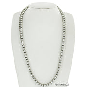 14 MM Full Stones Chain With Stones Lock FSC 1005 S - ChainsOnly
