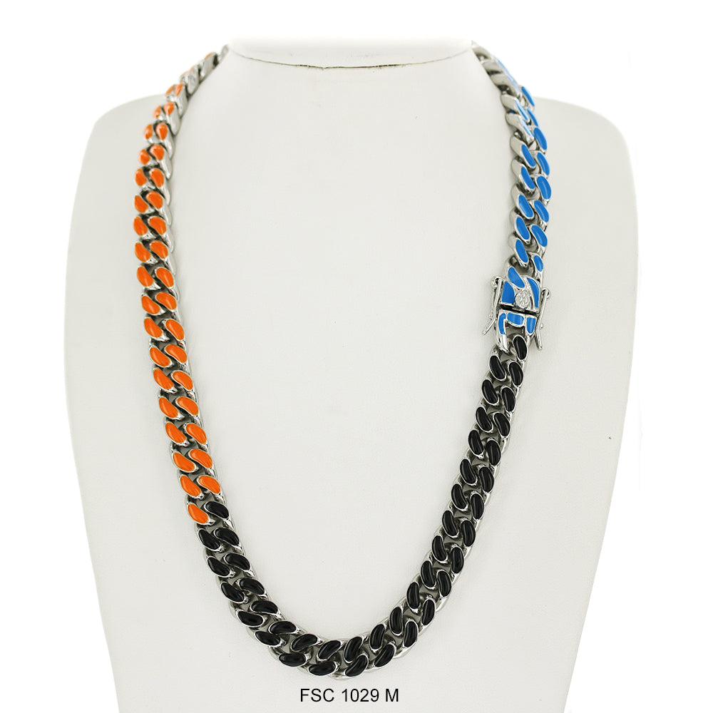 Enamel Color Links Chain FSC 1029 M - ChainsOnly