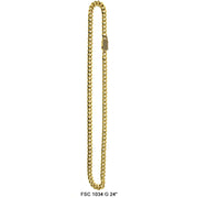 9 MM Cuban Chain FSC 1034 G 24" - ChainsOnly