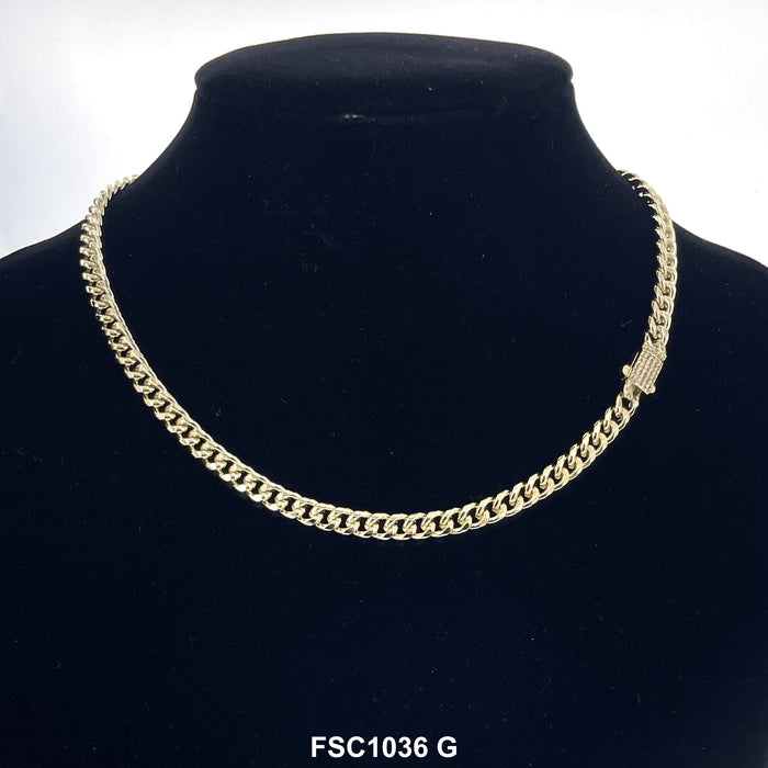 6 MM Cuban Chain FSC 1036 G - ChainsOnly