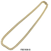6 MM Cuban Chain FSC 1036 G - ChainsOnly