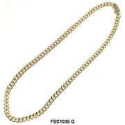 6 MM Cuban Chain FSC 1036 G - ChainsOnly